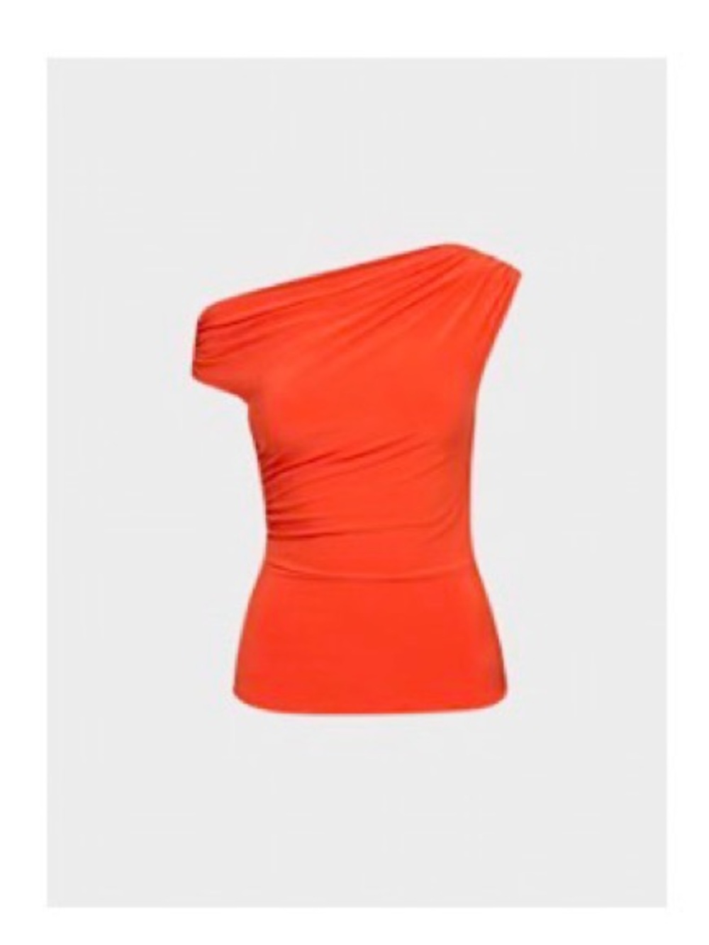 Aritzia Orange Gallery Top